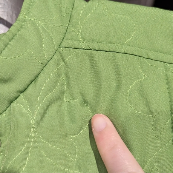 Quilted Lime Green Jacket - Picture 4 of 5